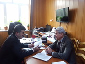 Встреча в Россотрудничестве в Таджикистане