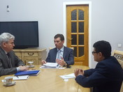 Встреча св Россотрудничестве Таджикистана