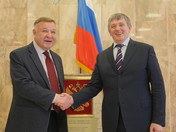 Встреча с Чрезвычайным и Полномочным Послом Российской Федерации в Монголии Евсиковым Алексеем Николаевичем