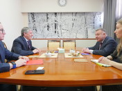 Встреча с Чрезвычайным и Полномочным Послом Российской Федерации в Монголии Евсиковым Алексеем Николаевичем